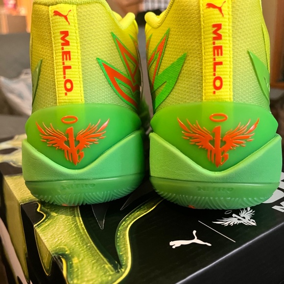 🏀 👟 Basketball Puma mb.02 Slime - Picture 3 of 5